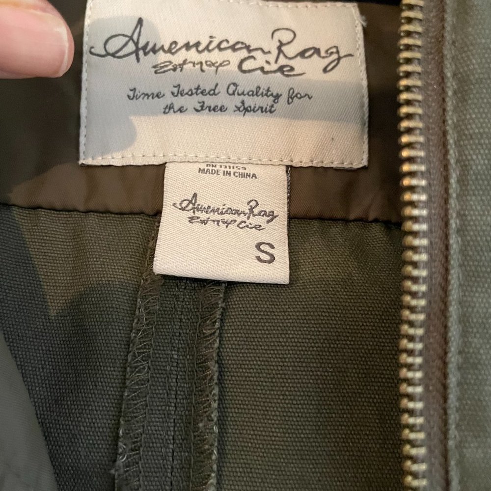 American Rag Green Army Jacket - Small - Picture 6 of 6
